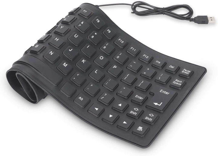 Flexible Wire USB Keyboard - 85 Keys